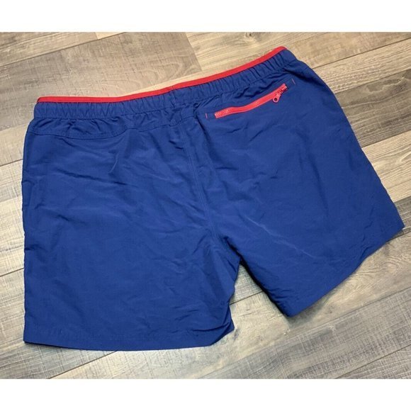 Duluth Trading‎ Co Nylon Shorts Mens Size 2XL Blue Drawstring Elastic Waist - Picture 5 of 8